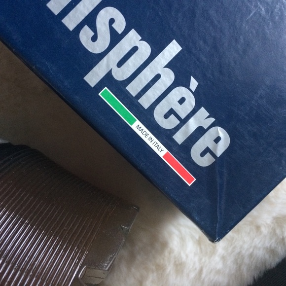 NEW IN BOX Real Leather/Calf Hair Platform Boots - Picture 5 of 6